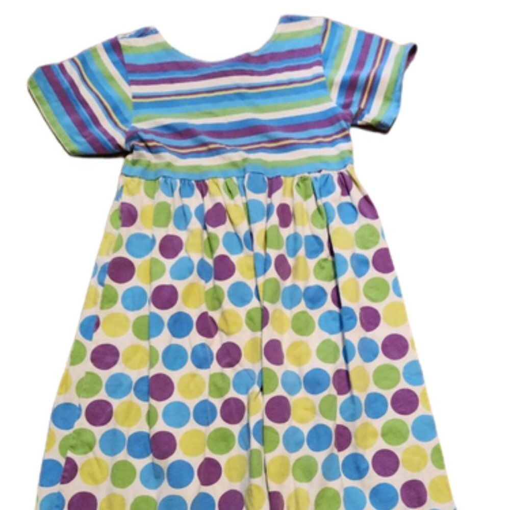 The Original Flap Happy Polka Dot Dress || Child Medium GUC